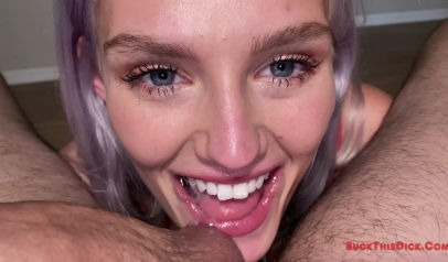 Newcomer Winter Bell Sucks & Fucks This Dick