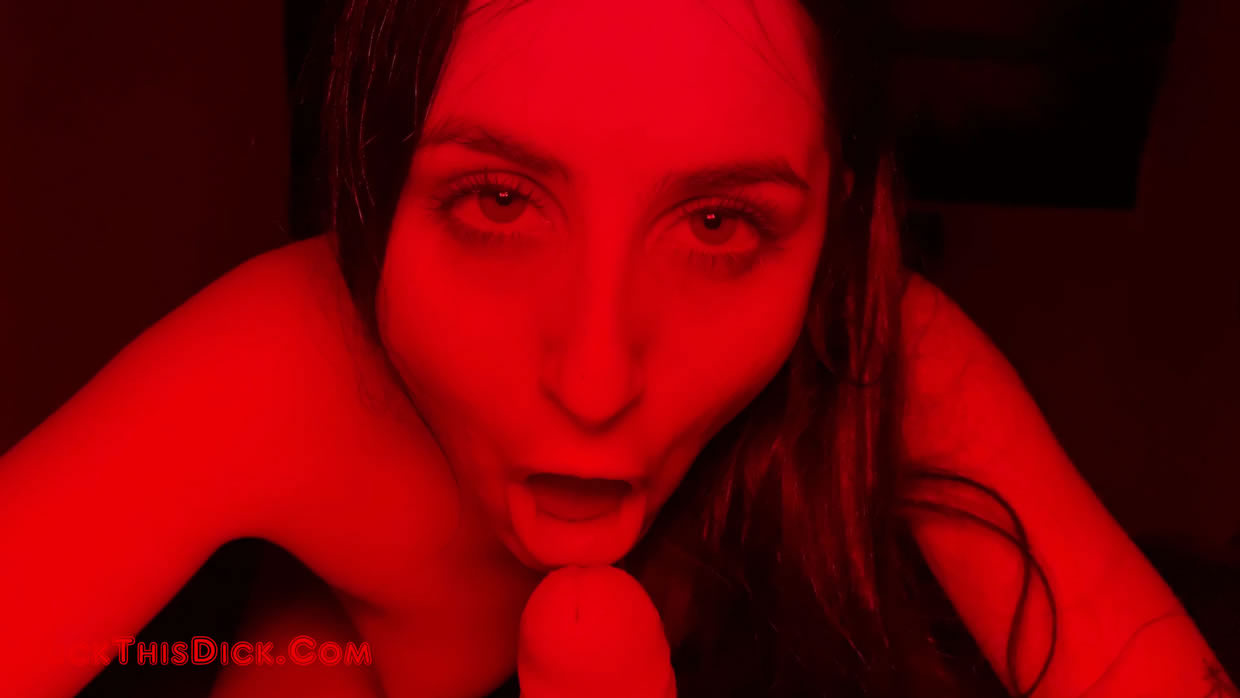 Kaitlyn Katsaros Late Night Multi-Color POV Blowjob